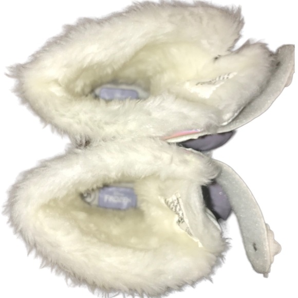 Disney Frozen Snow Boots Toddler Light Up Fur Lined Character Size 5 - Picture 6 of 9